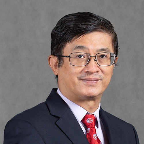 Col Dr Kok Choong Seng (R)